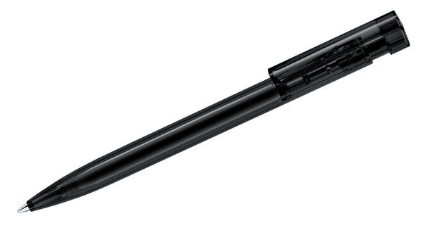 Stylo bille personnalisable | Liberty Clear Noir