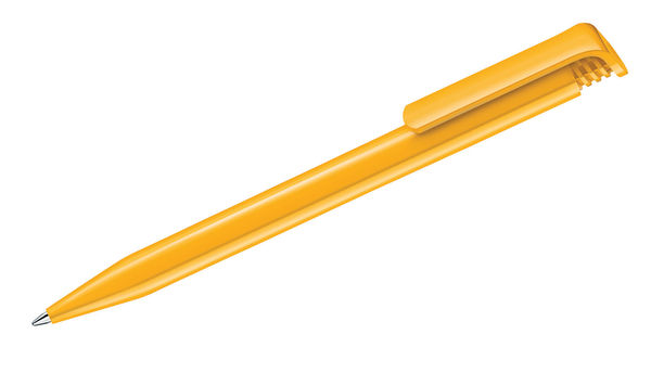 Stylo bille personnalisé | Super Hit Polished Jaune 7408