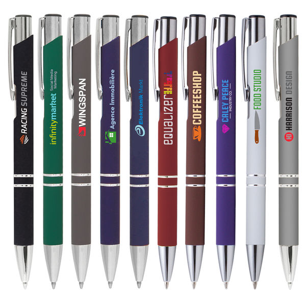 Stylo à bille personnalisé - 4 couleurs au choix