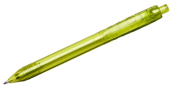 Stylo bille personnalisé | Vancouver Transparent Lime Green