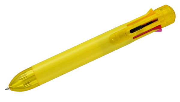 Stylo multi couleurs personnalisable | Artist Jaune