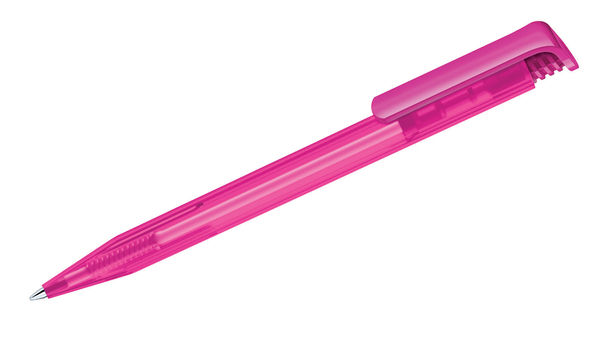 Stylo bille publicitaire | Super Hit Frosted Rose rhodamine red
