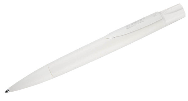 stylos publicitaires design mat Blanc