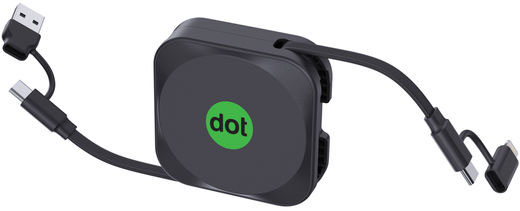 Support magnétique 100W + câble Urban V San Jose personnalisé Noir