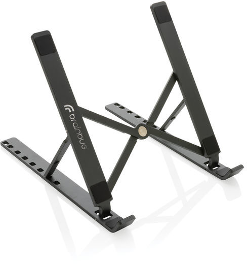 Support ordi/tablette alu recyclé RCS Terra publicitaire Gris