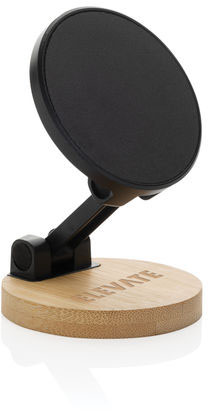 Support téléphone RCS & bambou Magmount personnalisé Noir