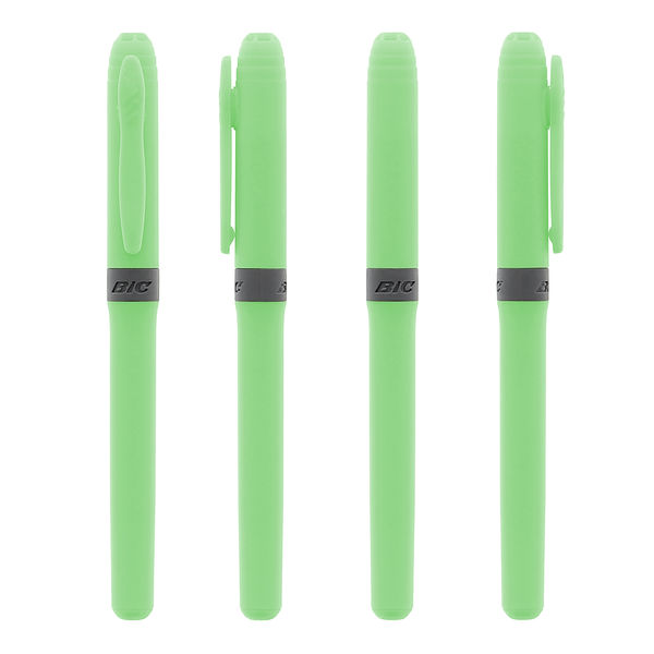 Surligneur publicitaire | BIC® Brite Liner Grip Surligneur Vert pastèle