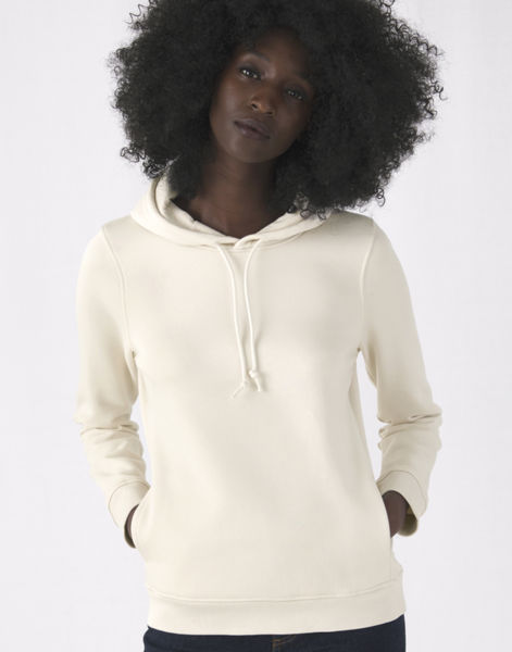 Sweat personnalisé | Organic Hooded F Off White