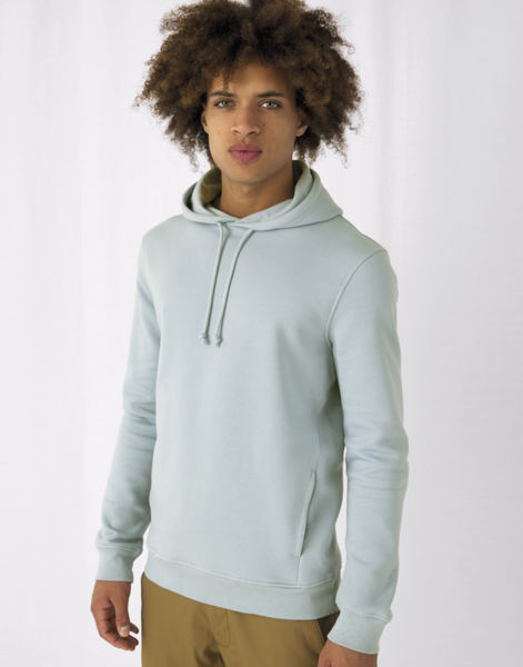 Sweat publicitaire | Organic Hooded Blue fog