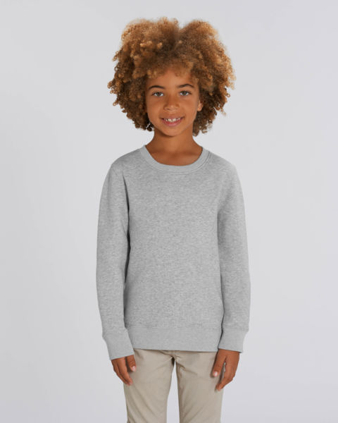 Sweatshirt personnalisé | Mini Changer Heather Grey