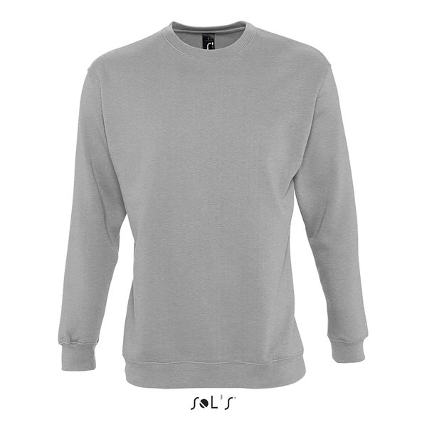 Sweatshirt personnalisé | New Supreme Gris chiné