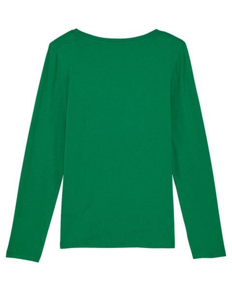 T-shirt iconique manches longues femme | Stella Singer Varsity Green