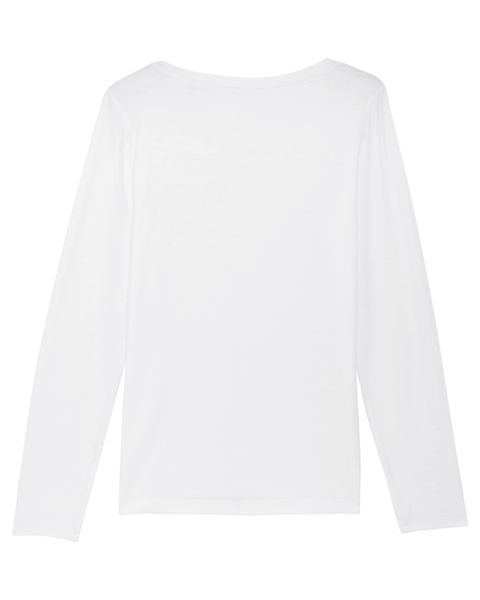 T-shirt iconique manches longues femme | Stella Singer White