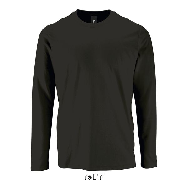 T-shirt personnalisable | Imperial LSL H Noir profond