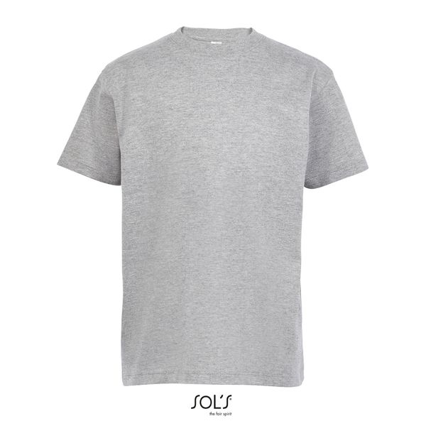 T-shirt personnalisé | Imperial E Gris chiné