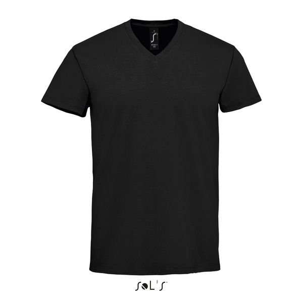 T-shirt personnalisé | Imperial V H Noir profond