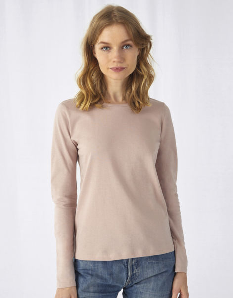 T-shirt personnalisé | E150 LSL F Millennial Pink