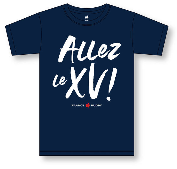 T-shirt Allez le XV coton bio publicitaire