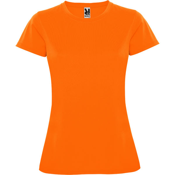 T-shirt publicitaire | Montecarlo F Orange fluo