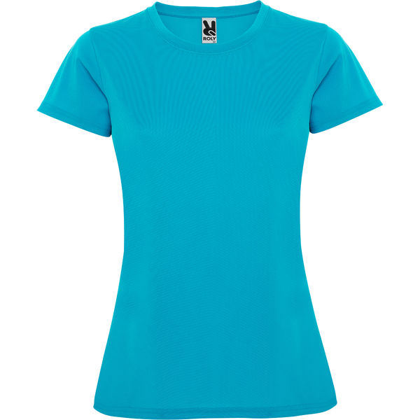 T-shirt publicitaire | Montecarlo F Turquoise