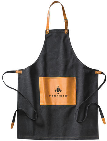 Tablier Asado personnalisé Noir