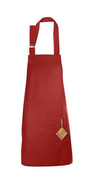 Tablier de cuisine personnalisable | Cook Master Rouge