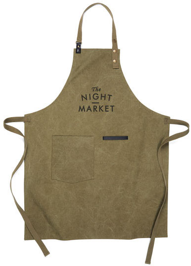 Tablier toile recyclée GRS Tome entreprise Vert