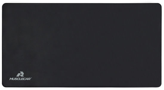 Tapis de souris PU & PET recyclé RCS Timo publicitaire Noir