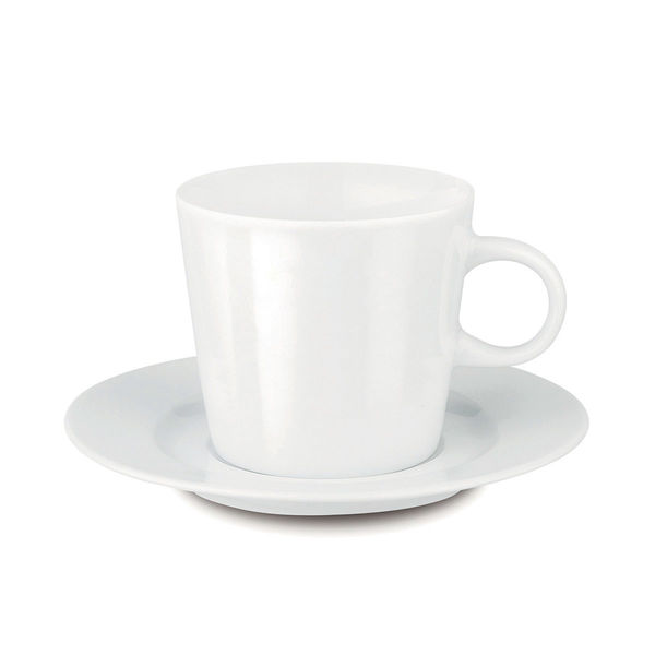 Tasse publicitaire | Set Fancy Café Blanc