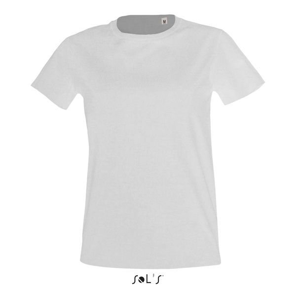 Tee-shirt personnalisée | Imperial Fit F Blanc