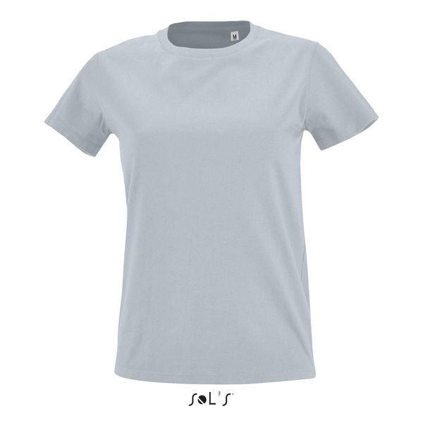 Tee-shirt personnalisée | Imperial Fit F Gris pur