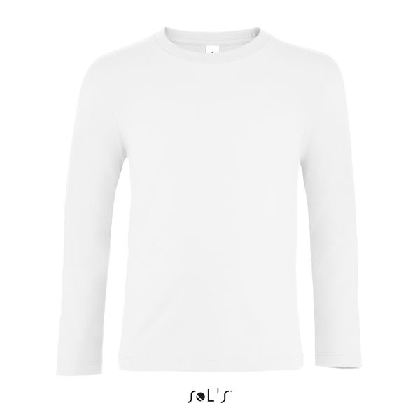 Tee-shirt publicitaire | Imperial LSL E Blanc