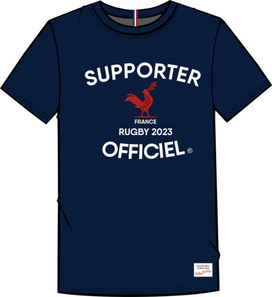 Tee-shirt rugby publicitaire | Supporter officiel