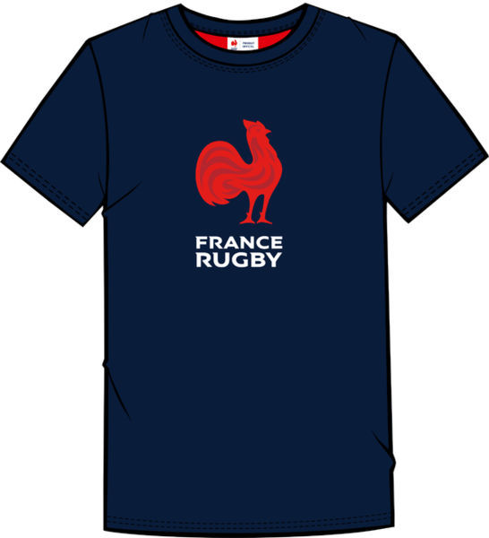 Tee-shirt rugby coton bio publicitaire
