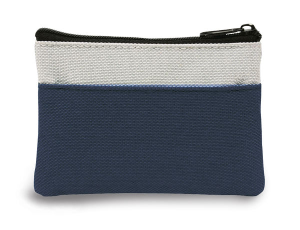 Trousse porte-clés personnalisée Bleu