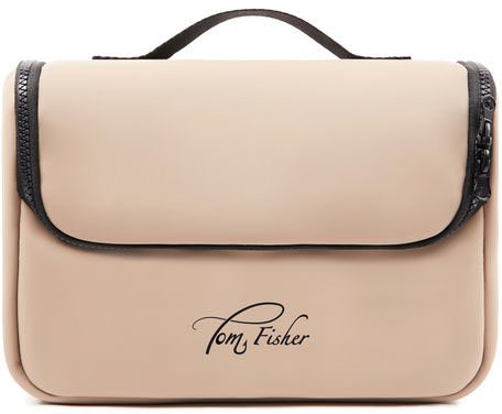 Trousse de toilette Baltimore (doublon) personnalisable Beige chiné