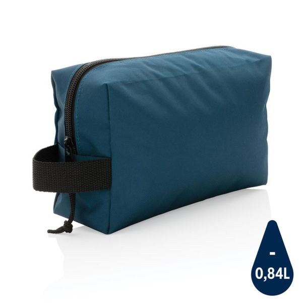 Trousse de toilette à personnaliser en rPET Impact AWARE™ Navy