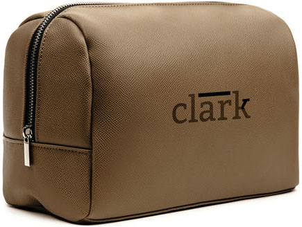 Trousse de toilette PU RCS Bermond entreprise Marron