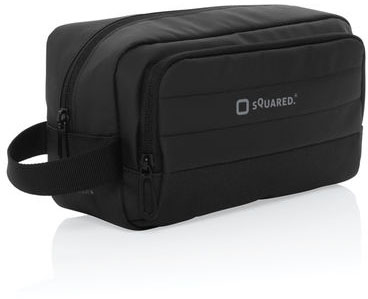 Trousse de toilette rPET AWARE™ Armond personnalisable Noir