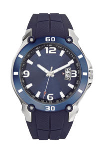 achat montre publicitaire Bleu