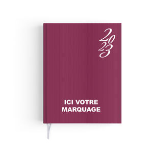 Agenda personnalisé 2024 emboite semainier harmonie | 210 x 270 mm 2