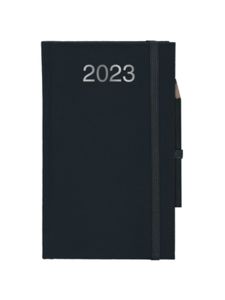 Agenda Personnalisable Journalier | Chantier | 90x150 mm Noir