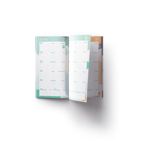 Agenda personnalisable 2024 souple poche | 90 x 170 mm 12