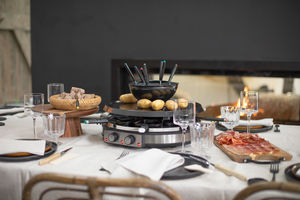 Appareil raclette grill fondue publicitaire 6