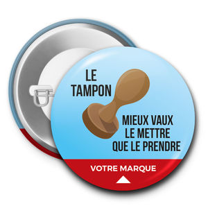 Badge publicitaire|rugby 8
