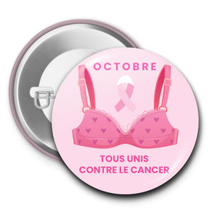 Badge publicitaire|Octobre Rose 2