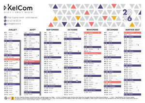 Calendrier personnalisé|Mosaïque 10