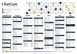 Calendrier personnalisé|Mosaïque 4