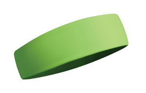 Bandeau anti-transpiration publicitaire | Sportcool Vert fluo