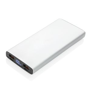 Batterie de secours personnalisable 10.000 mAh Silver